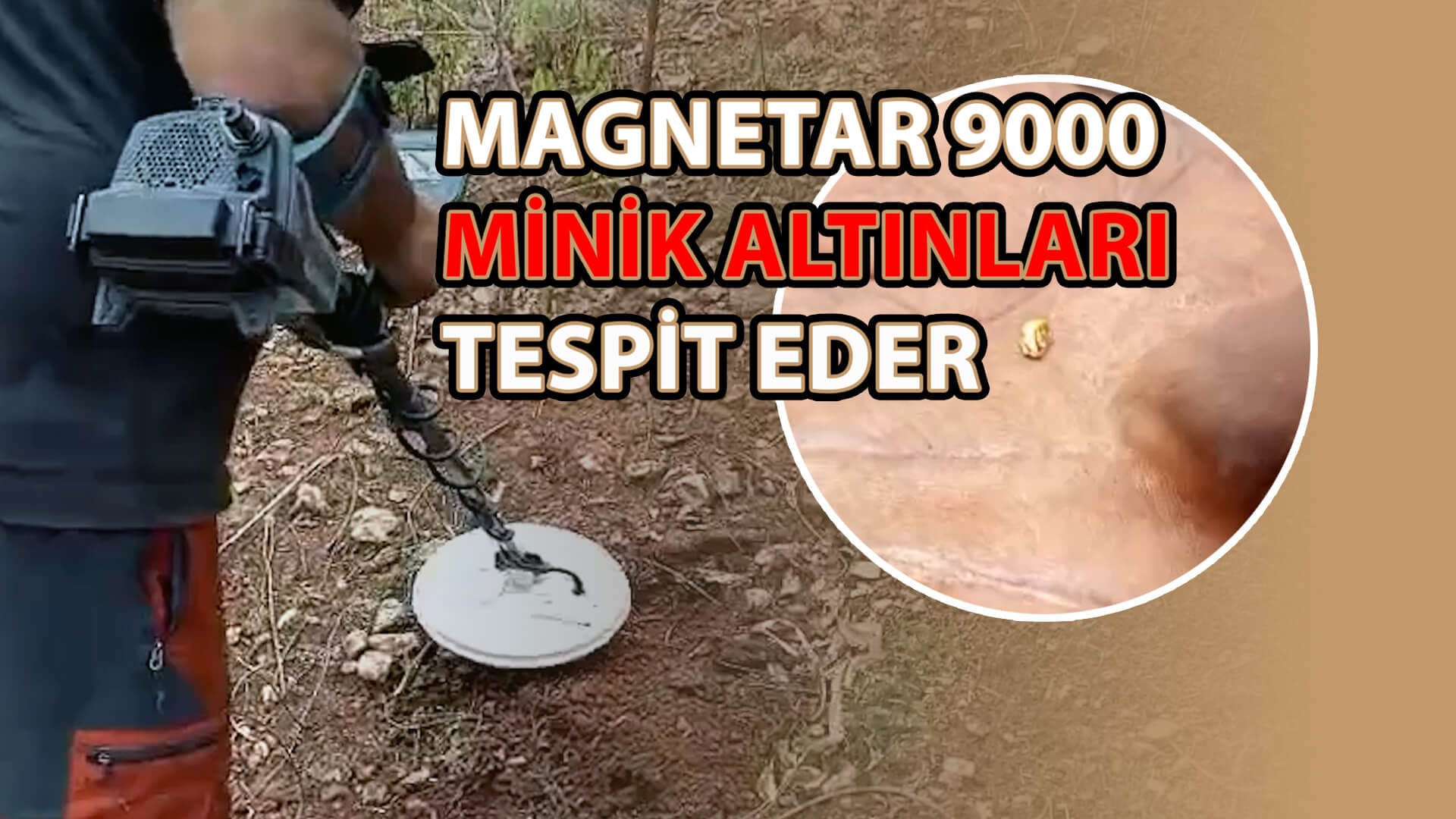 Magnetar 9000 Pulse System Altın Dedektörü: Afrika’dan Gerçek Hayat Fotoğrafı Magnetar 9000 Detects Tiny Gold